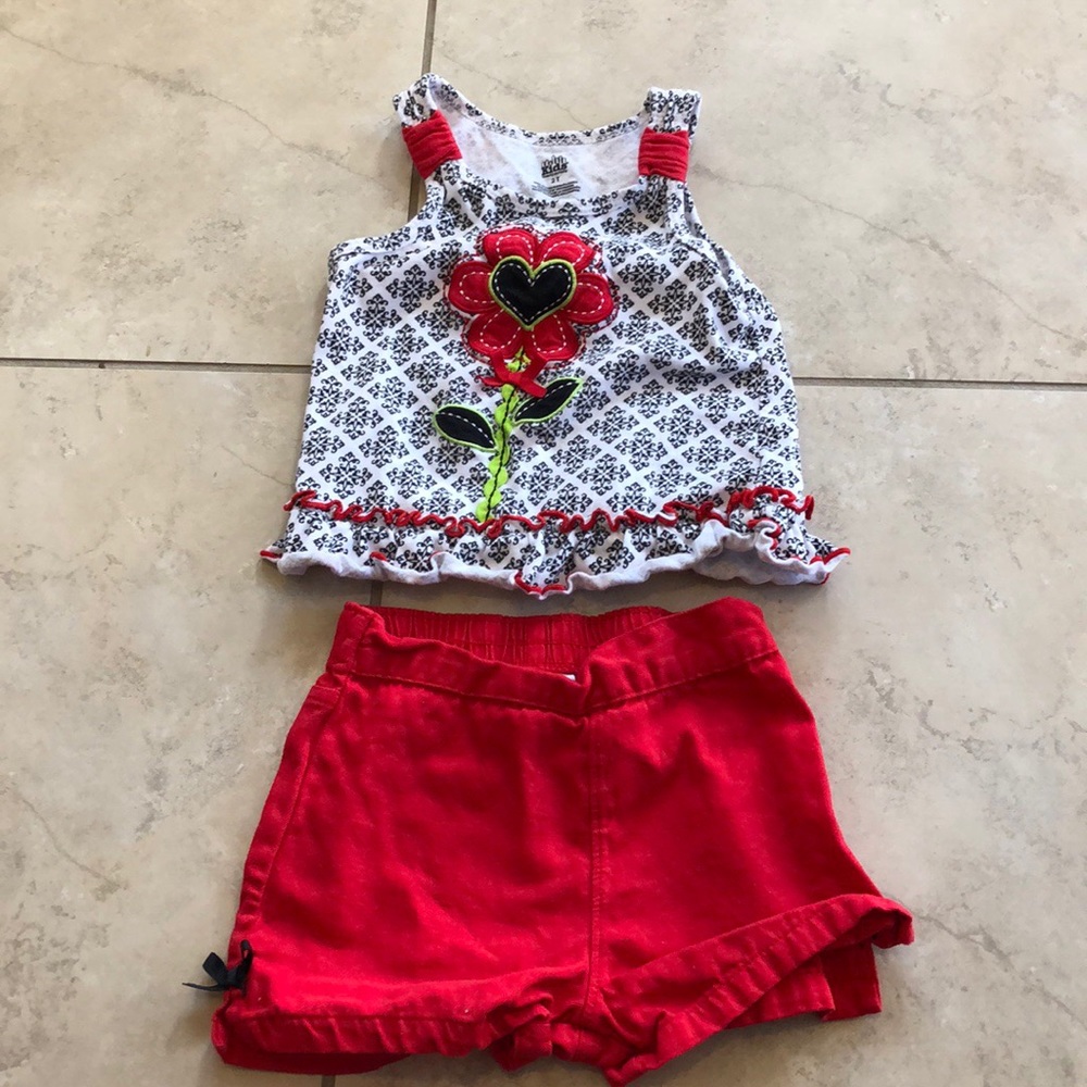 Kids Headquarters Tank with Matching Shorts